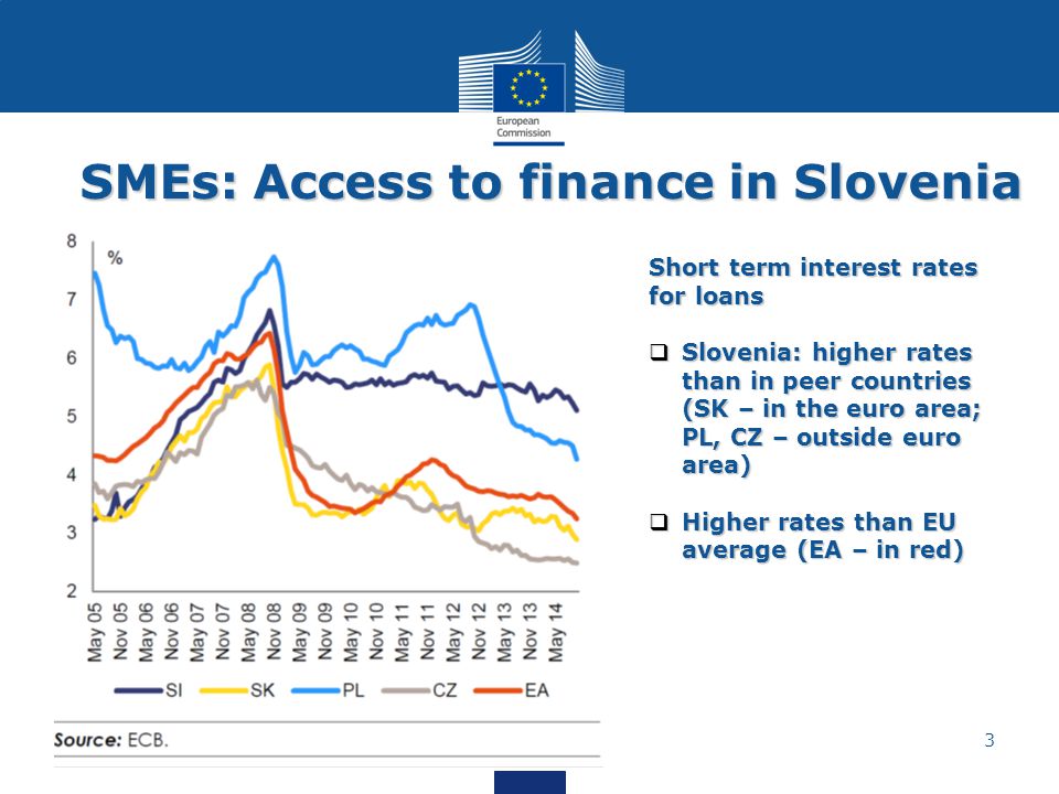 SMEs: Access to finance in Slovenia