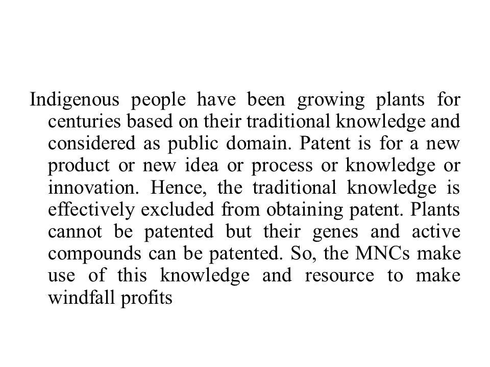 Biopiracy Biopiracy Is Defined As The Illegal