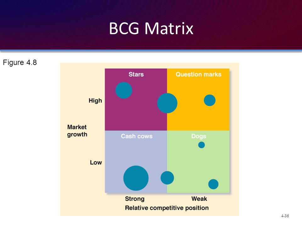 BCG Matrix Figure 4.8