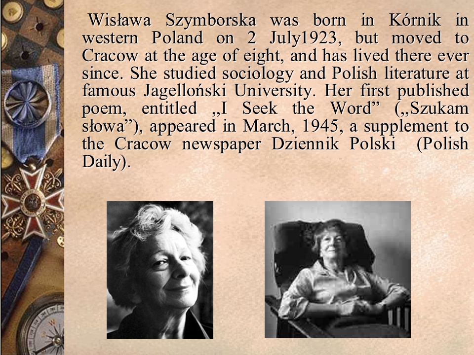 Wislawa Szymborska Ludzie Na Moście. People on the Bridge First Edition 