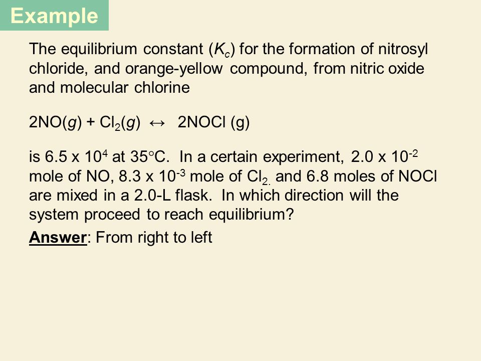 Chemical Equilibrium Chapter Ppt Download