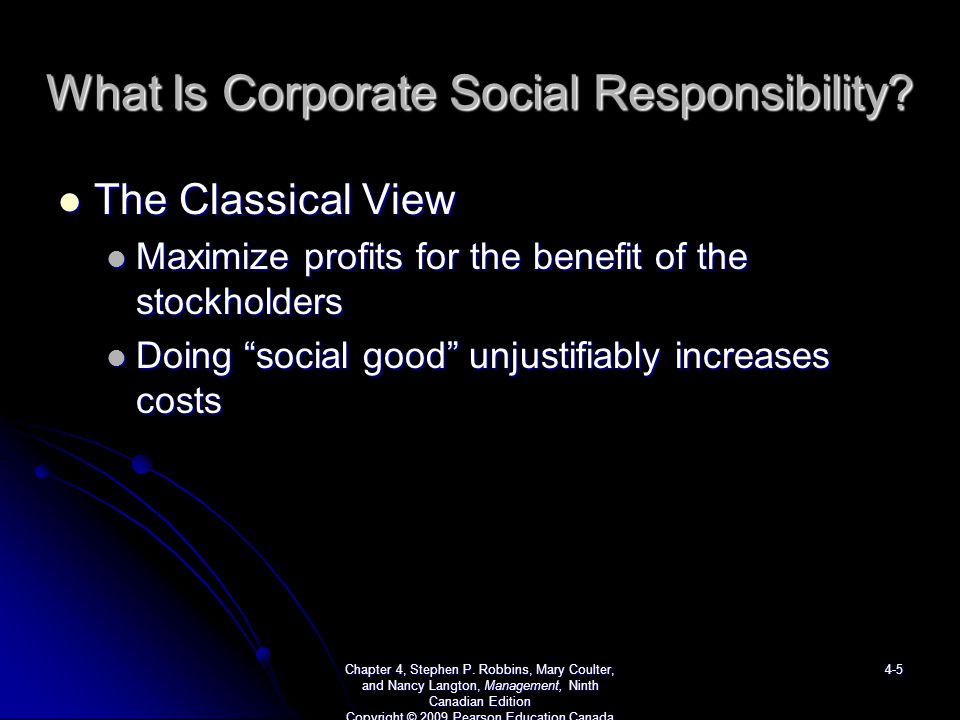 What Is Corporate Social Responsibility