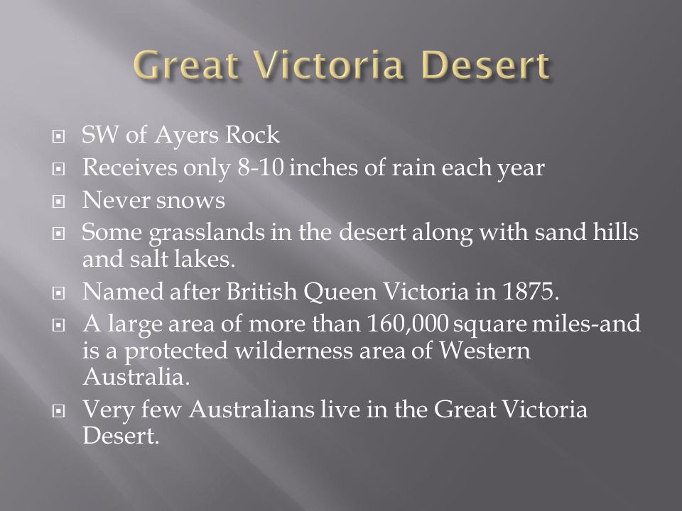 Great Victoria Desert SW of Ayers Rock
