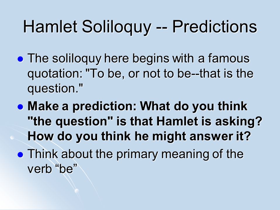 hamlet to be or not to be soliloquy analysis essay