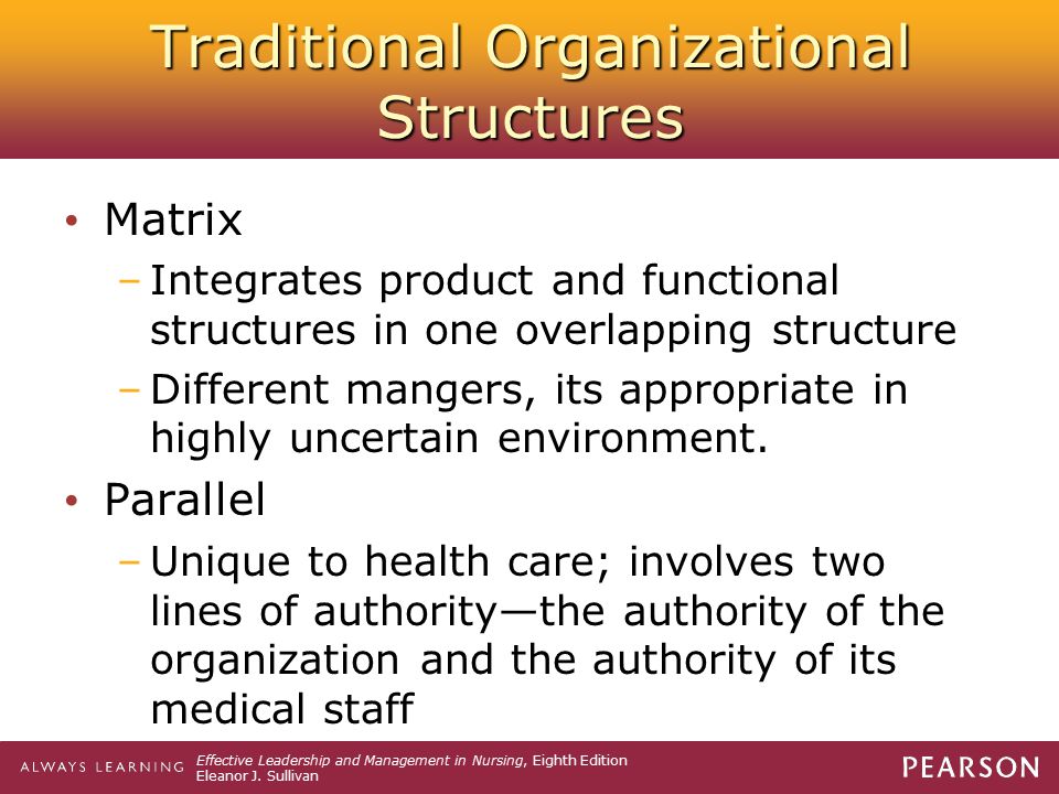 What is unique about the organizational structure of healthcare organizations 2 Designing Organizations Ppt Video Online Download