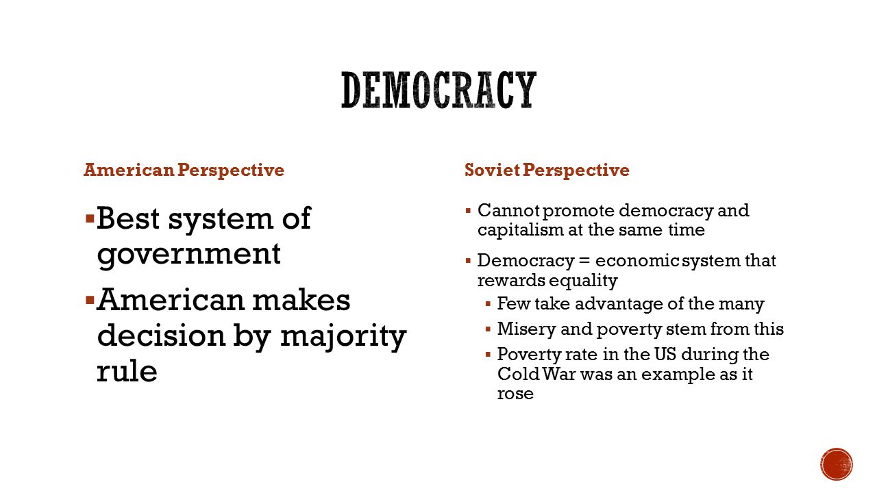 Contrasting Cold War Terms Ppt Video Online Download