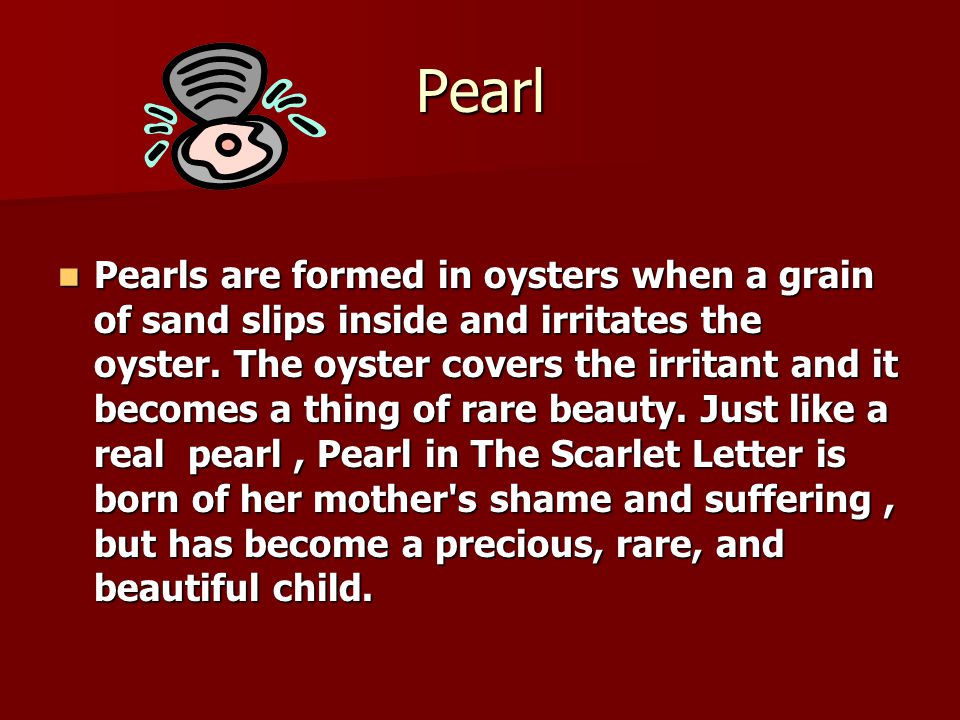 what does pearl symbolize in the scarlet letter