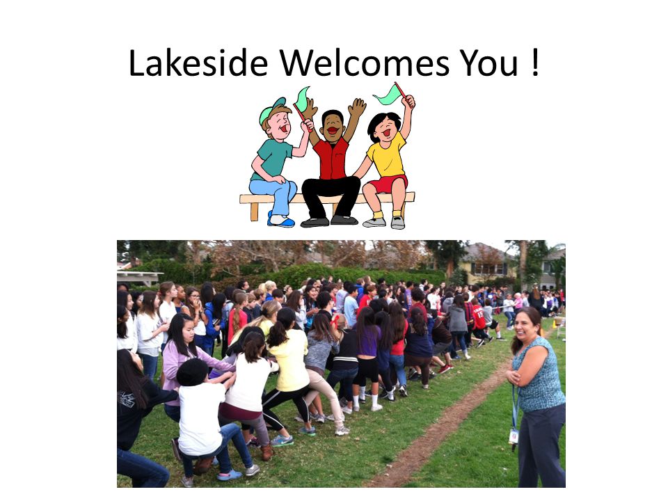 Lakeside Welcomes You ! Gina
