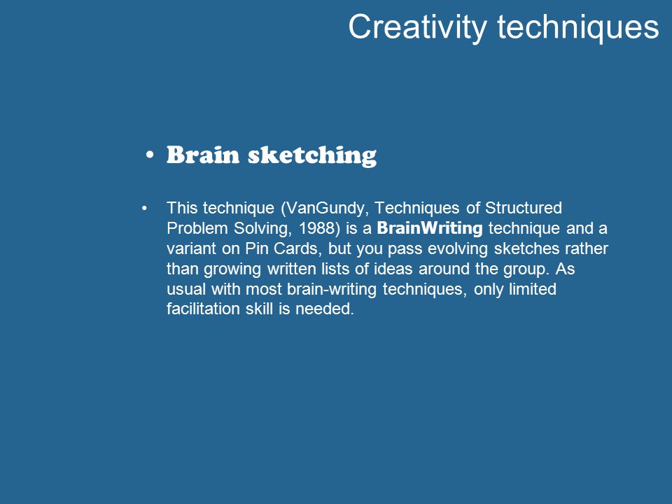 Design Brainstorming: From ideation to creation · Sketch