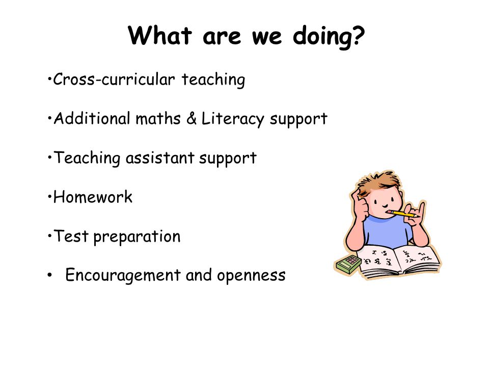 What are we doing Cross-curricular teaching