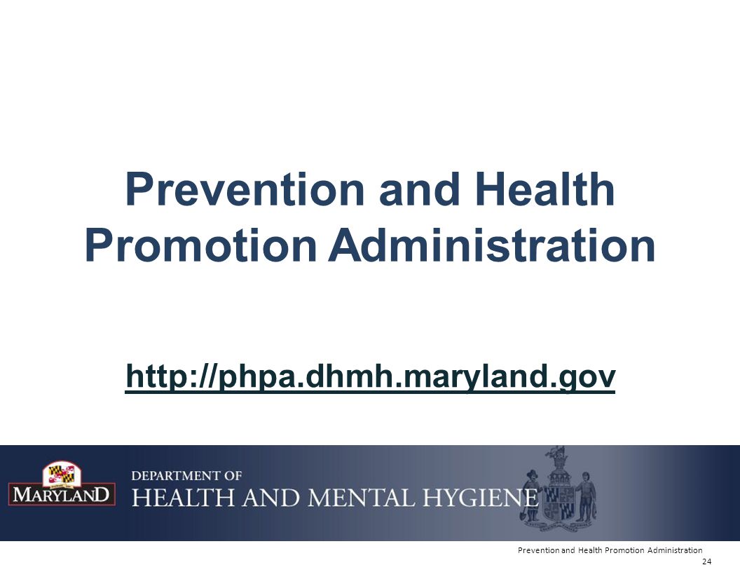 Prevention and Health Promotion Administration