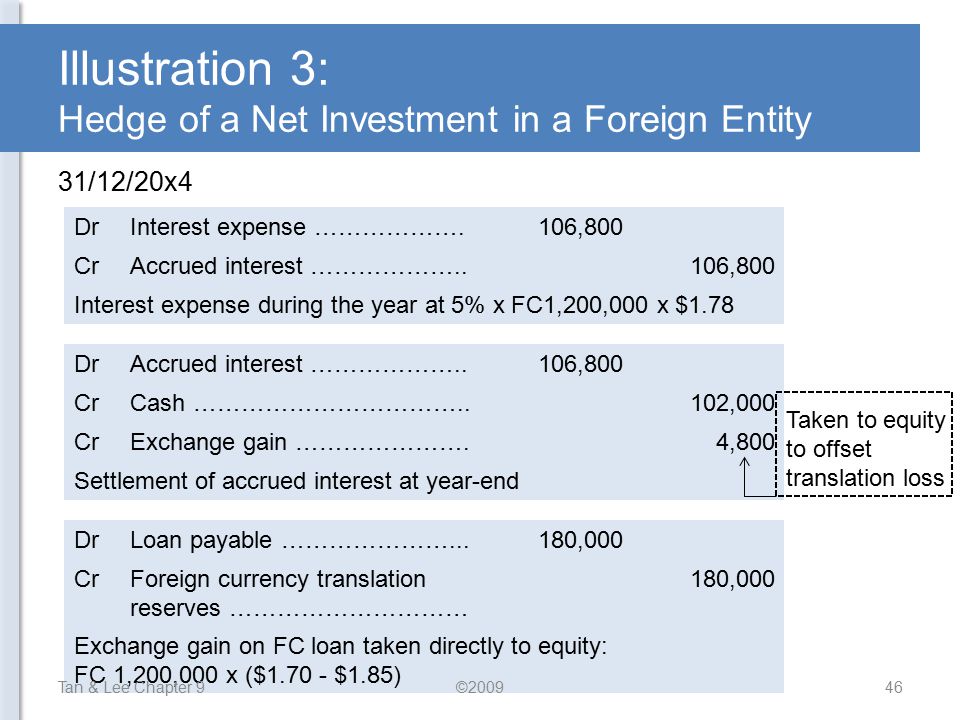 hedge of net investment