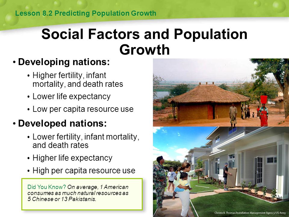 Social Factors and Population Growth
