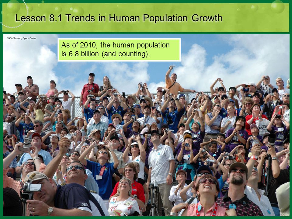 Lesson 8.1 Trends in Human Population Growth