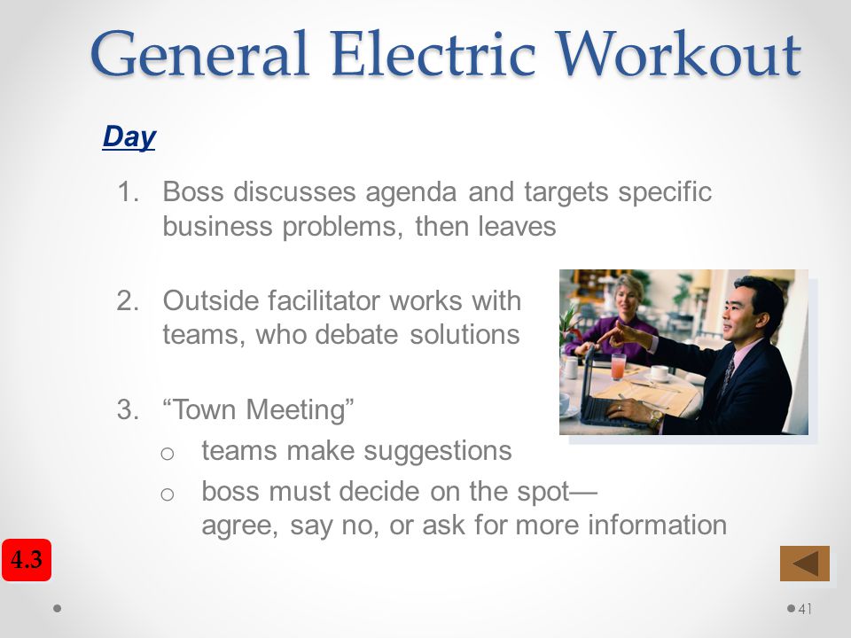 General Electric Workout