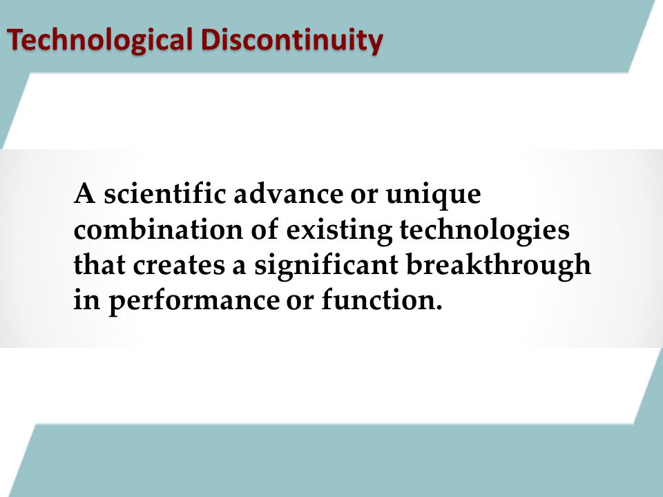 Technological Discontinuity