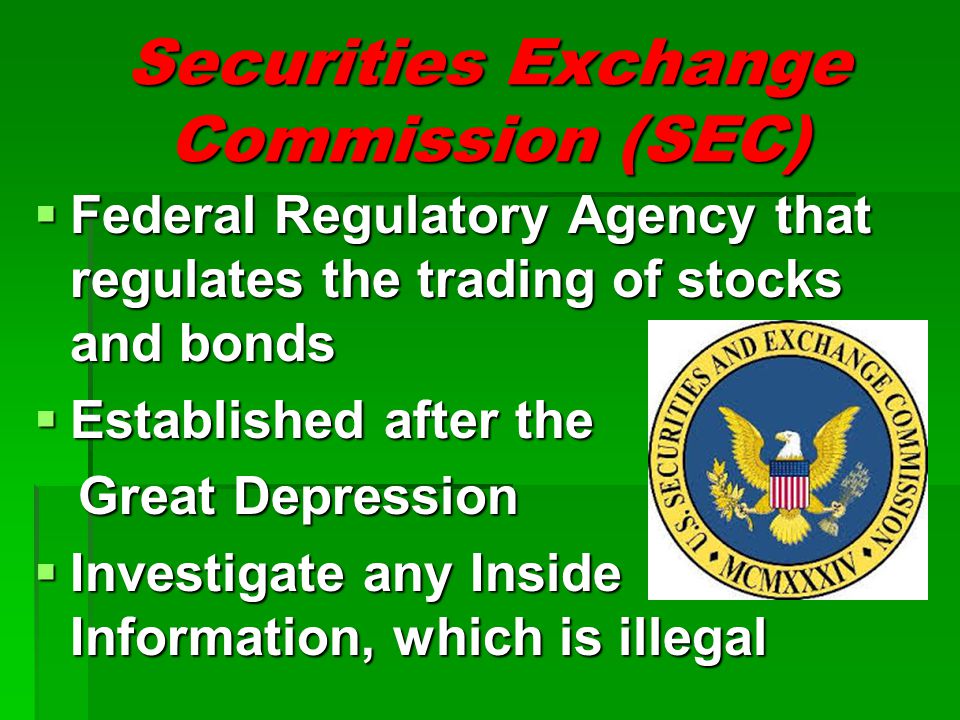 Securities Exchange Commission (SEC)