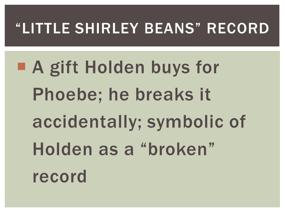 Little Shirley Beans record