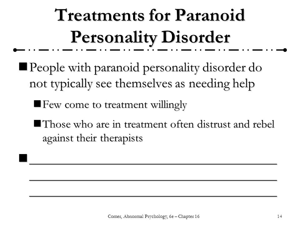 Personality Disorders Ppt Download