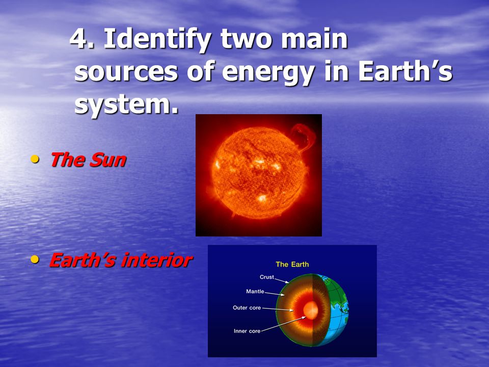 Chapter 2 Section 2 Review Page 38 Energy In The Earth System Ppt Video Online Download