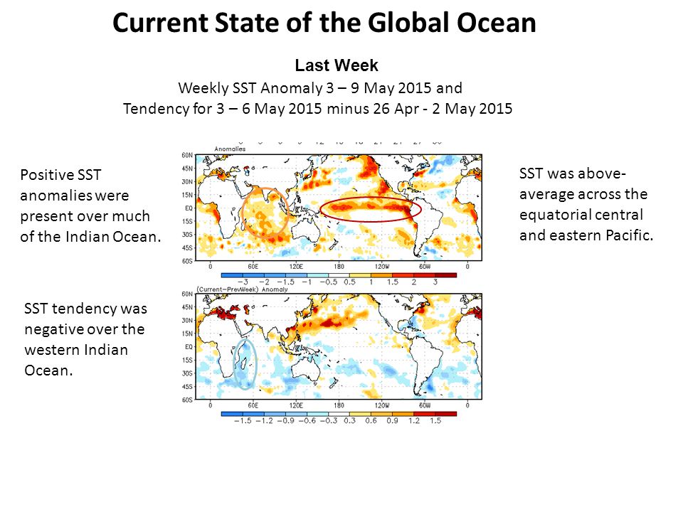 Current State of the Global Ocean