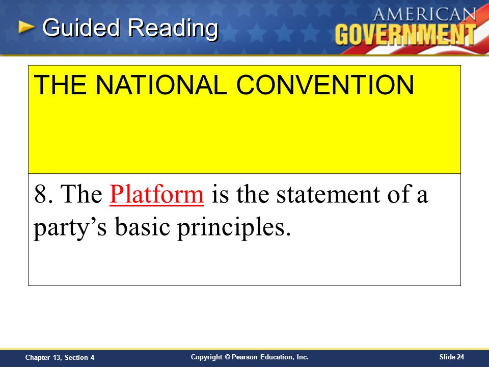 THE NATIONAL CONVENTION