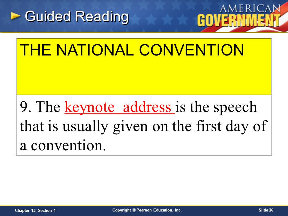 THE NATIONAL CONVENTION