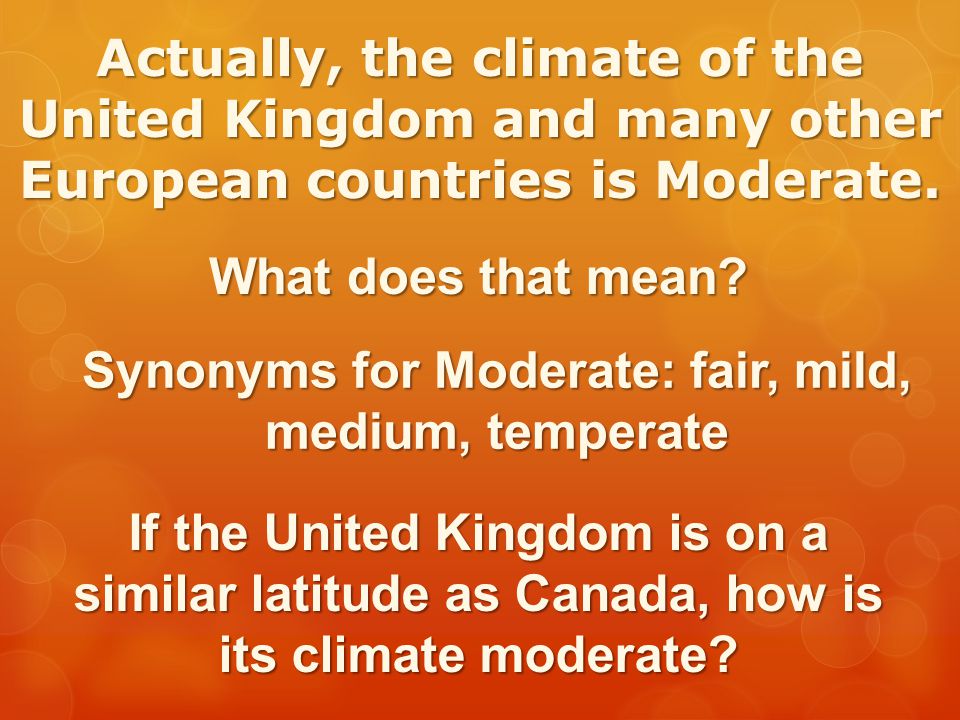 Synonyms for Moderate: fair, mild, medium, temperate