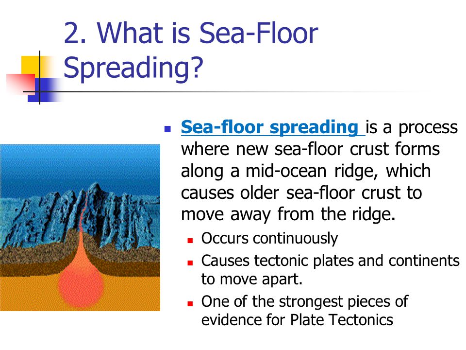 Sea Floor Spreading Learning Target Ppt Video Online Download