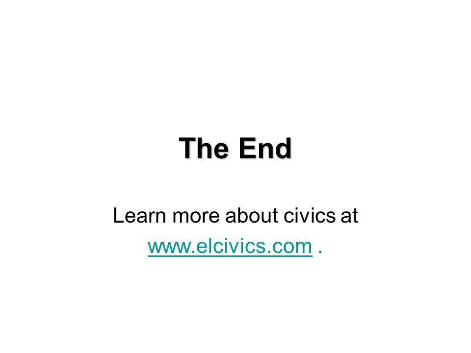 Learn more about civics at   .