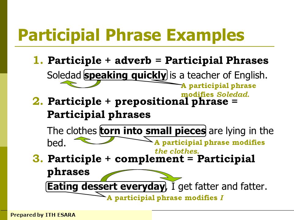 Page phrase. Participle phrases правило. Participial phrase. Adverbial participle примеры. Participles в английском языке.