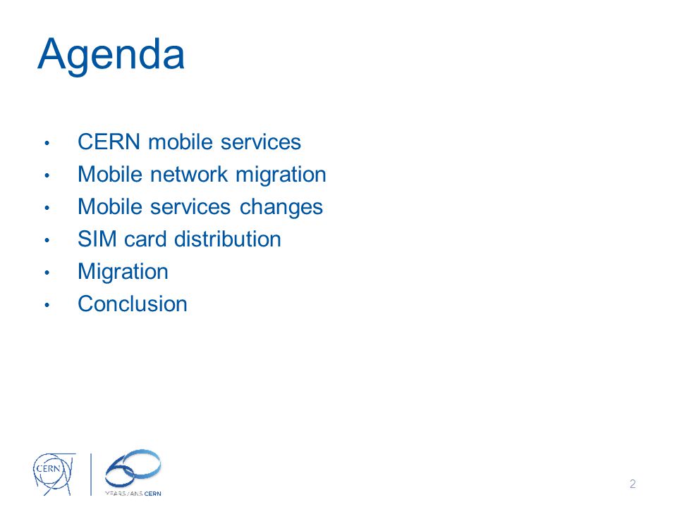 CERN mobile services Mobile services: Infrastructure Technologies