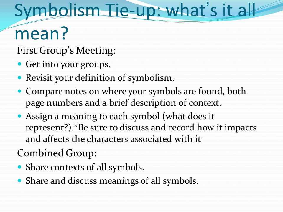 Ties up meaning