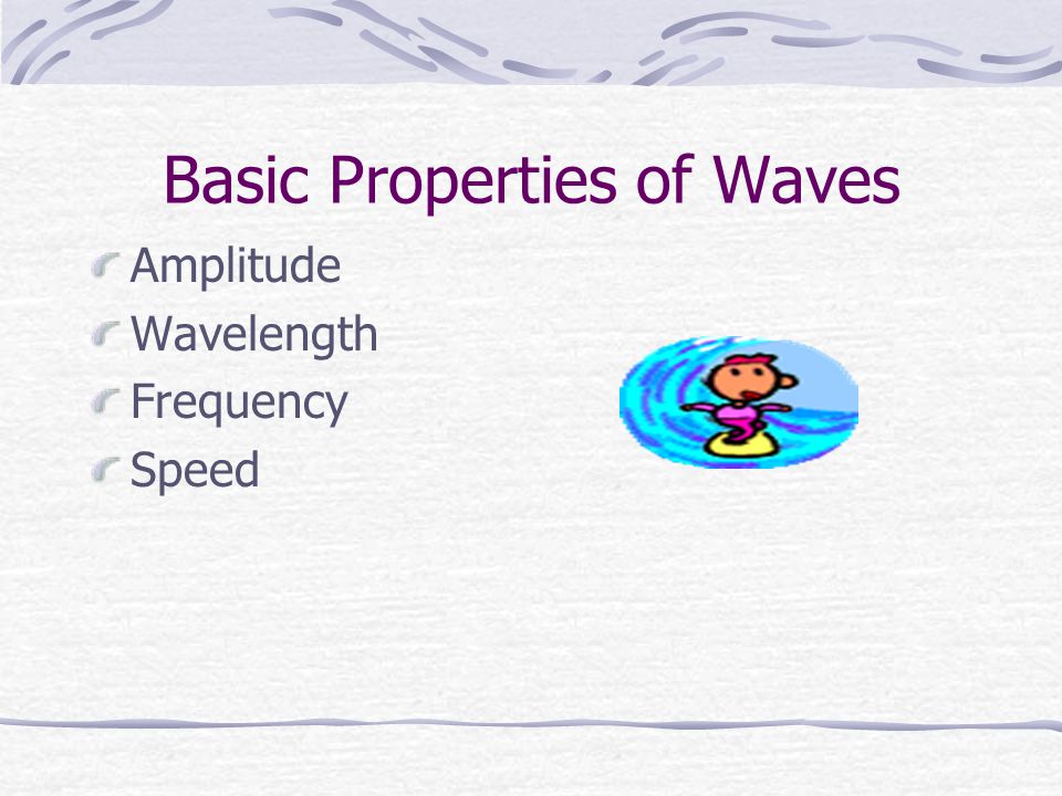 Basic Properties of Waves