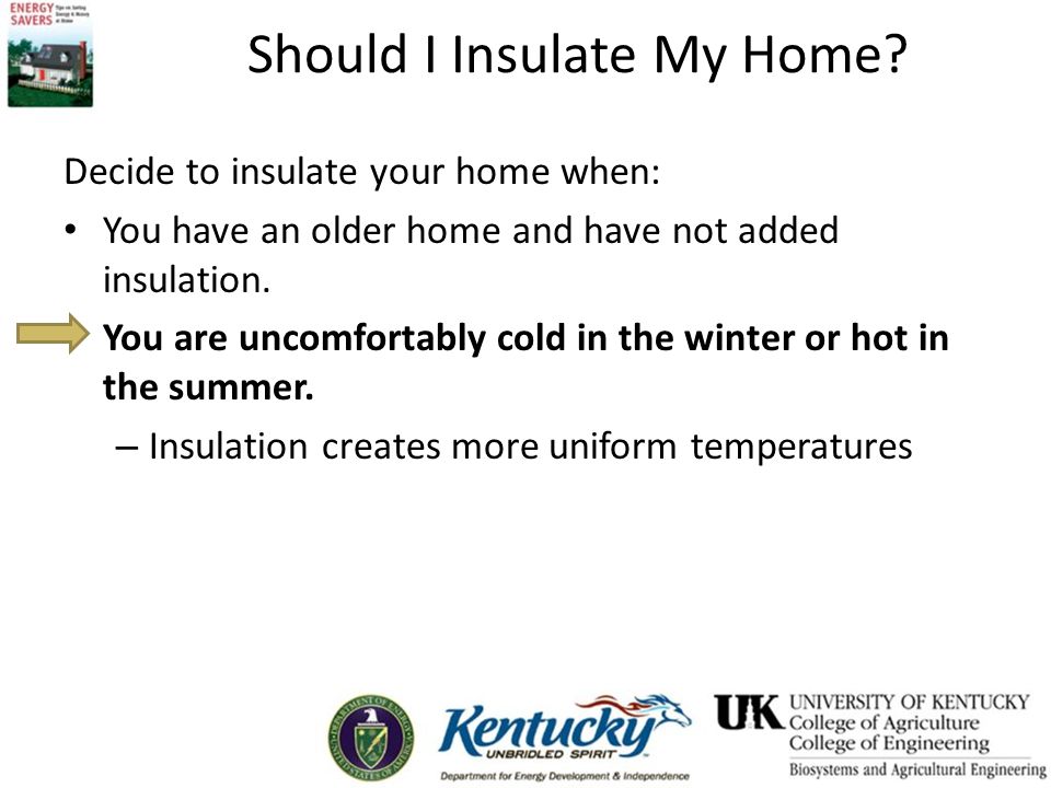 Should I Insulate My Home