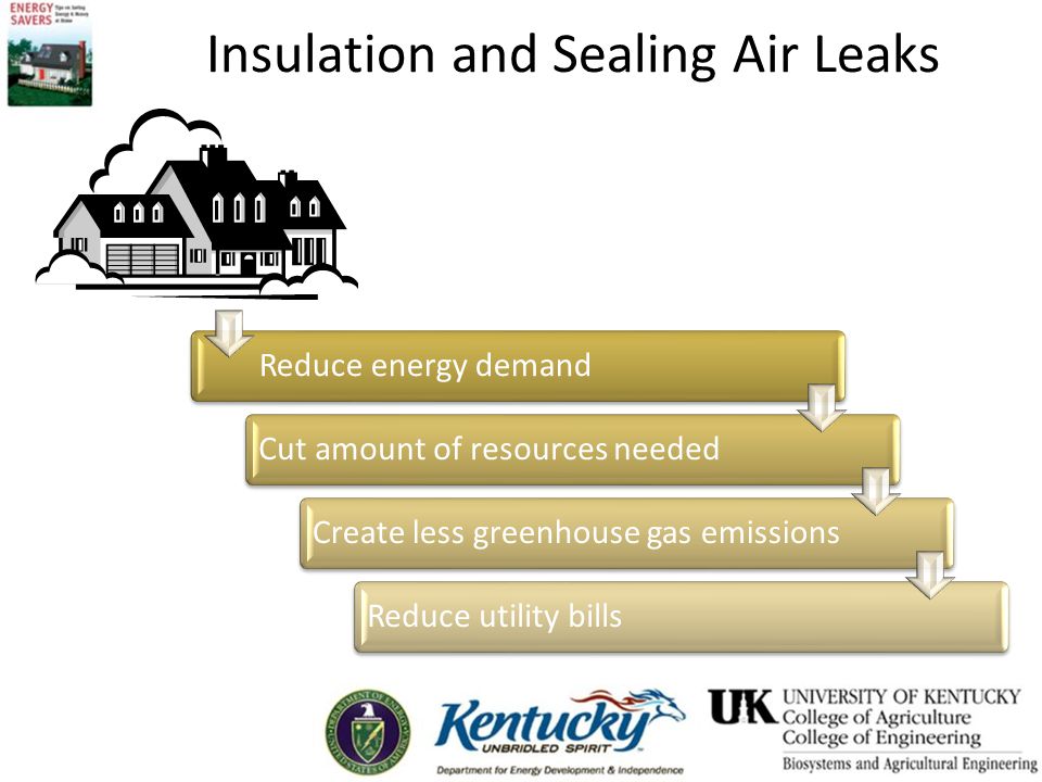Insulation and Sealing Air Leaks
