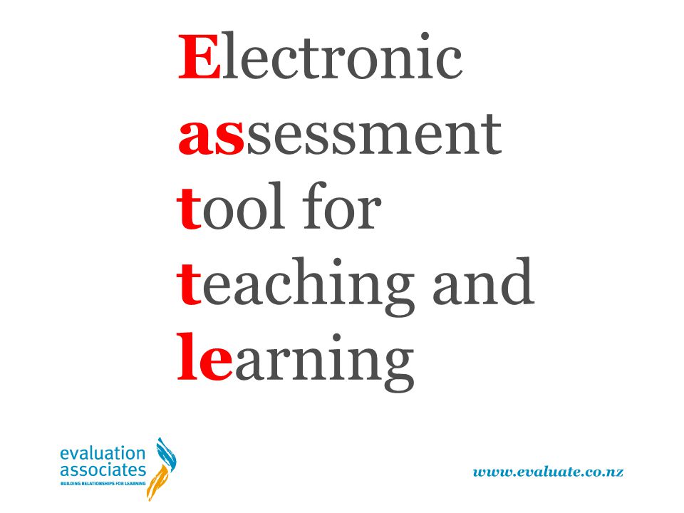 Electronic assessment tool for teaching and learning