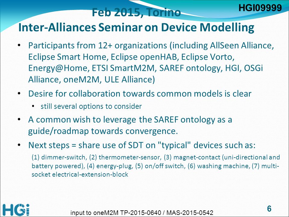 Feb 2015, Torino Inter-Alliances Seminar on Device Modelling