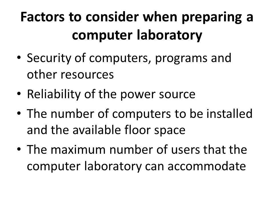 Computer Laboratory Care And Maintenance Ppt Video Online Download