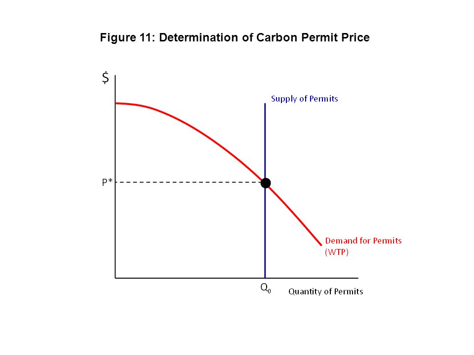 Figure 11: Determination of Carbon Permit Price