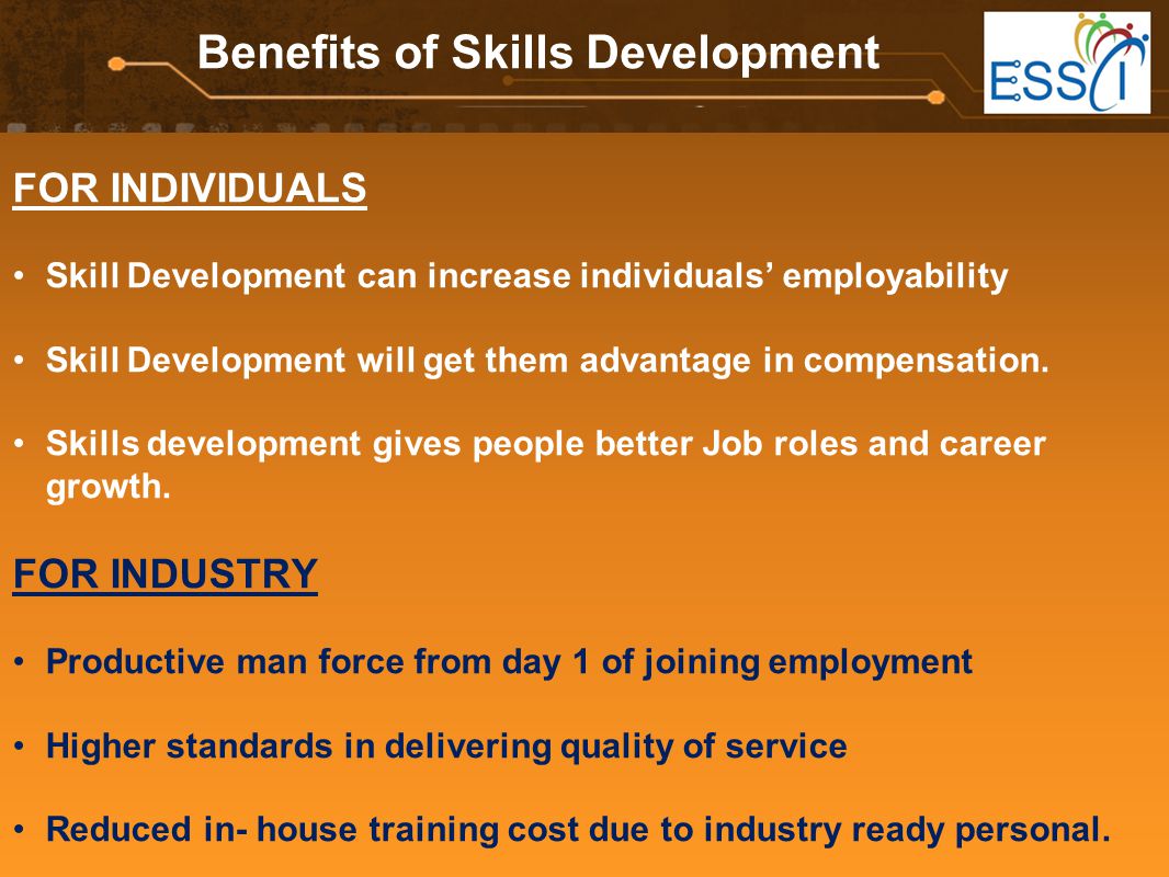 Benefits of Skills Development
