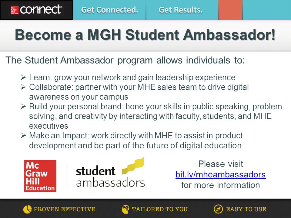 Become a MGH Student Ambassador!