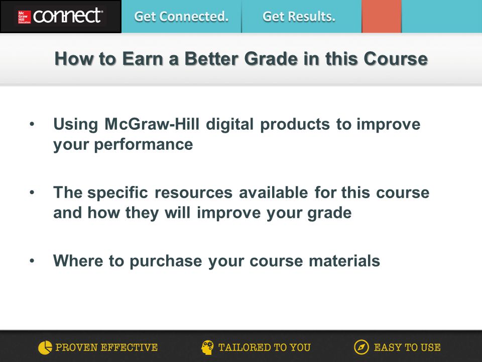 How to Earn a Better Grade in this Course