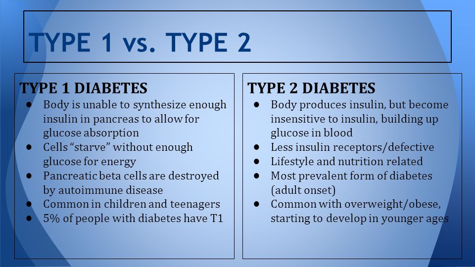 type 1 diabetes presentation powerpoint