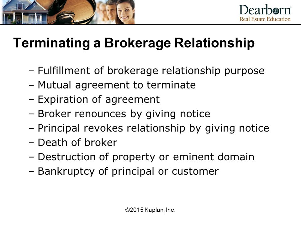 Terminating a Brokerage Relationship