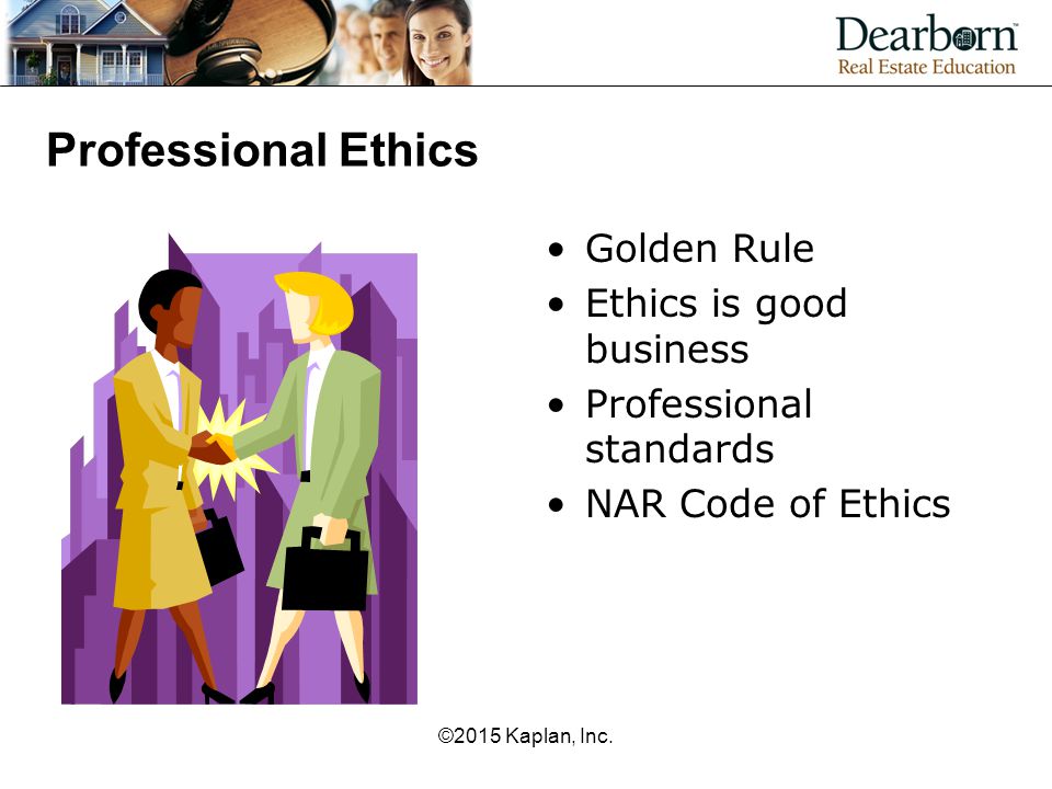 Professional Ethics Golden Rule Ethics is good business