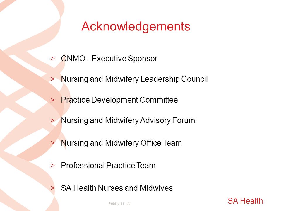Acknowledgements CNMO - Executive Sponsor