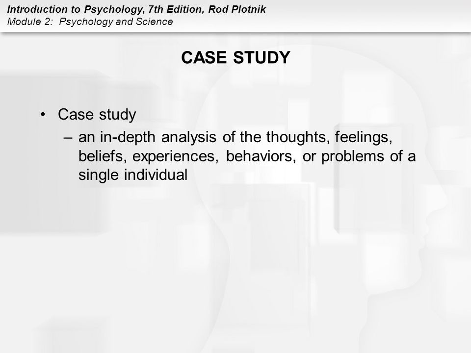 CASE STUDY Case study.