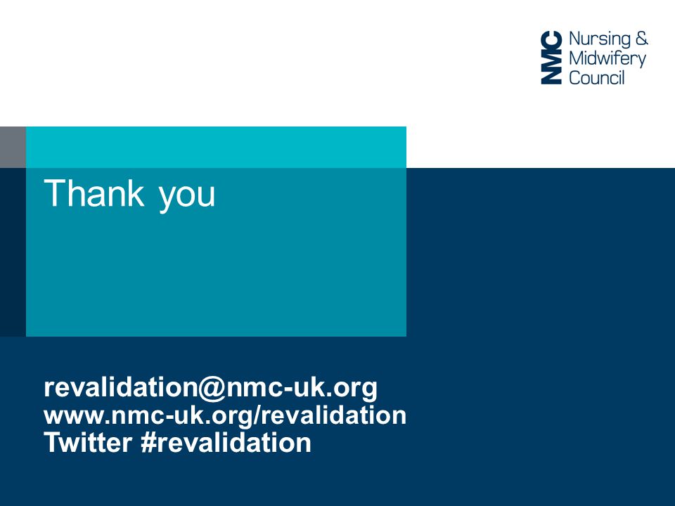 Thank you Twitter #revalidation