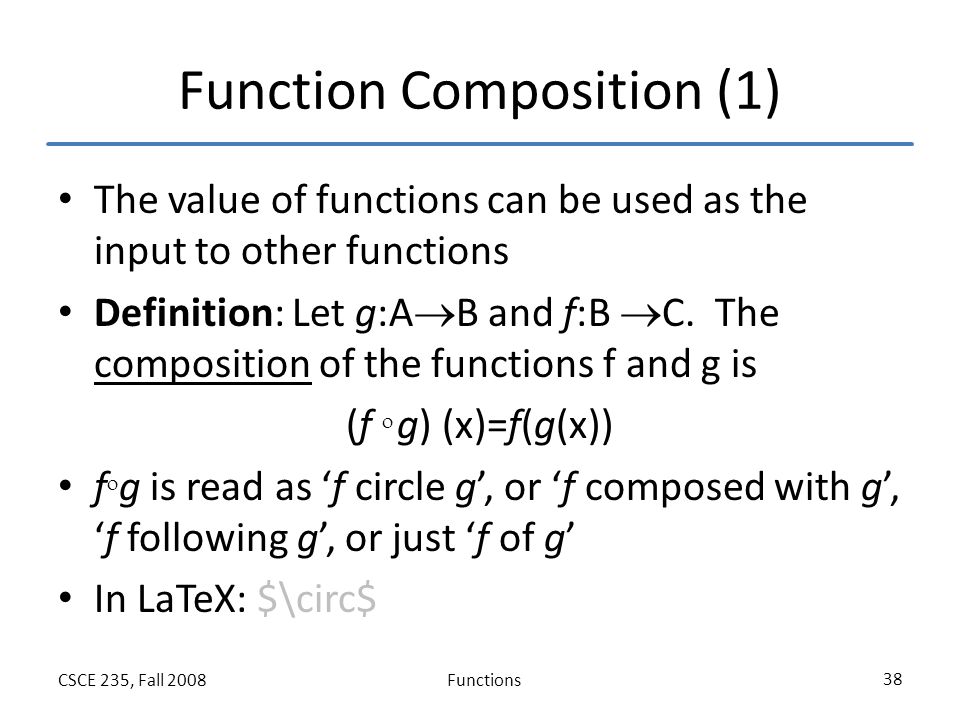 Functions Section 2 3 Of Rosen Fall Ppt Video Online Download